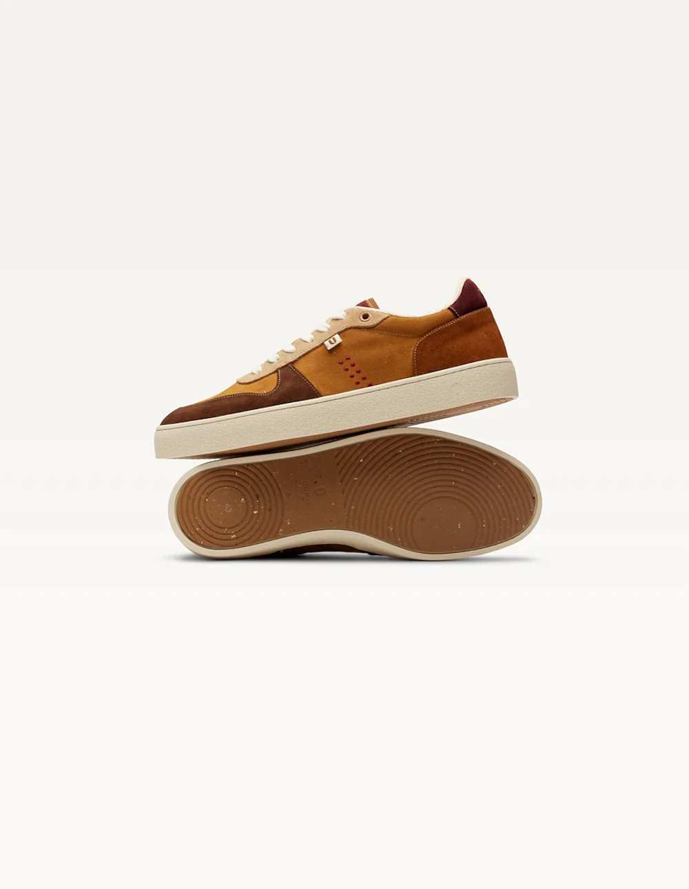Baskets basses Arthur - Marron beige foncé - Image 3