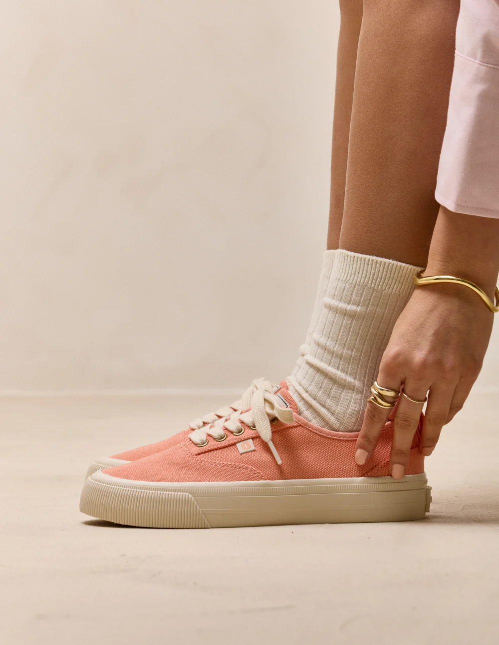 Baskets basses Asila - Blush - Image 6