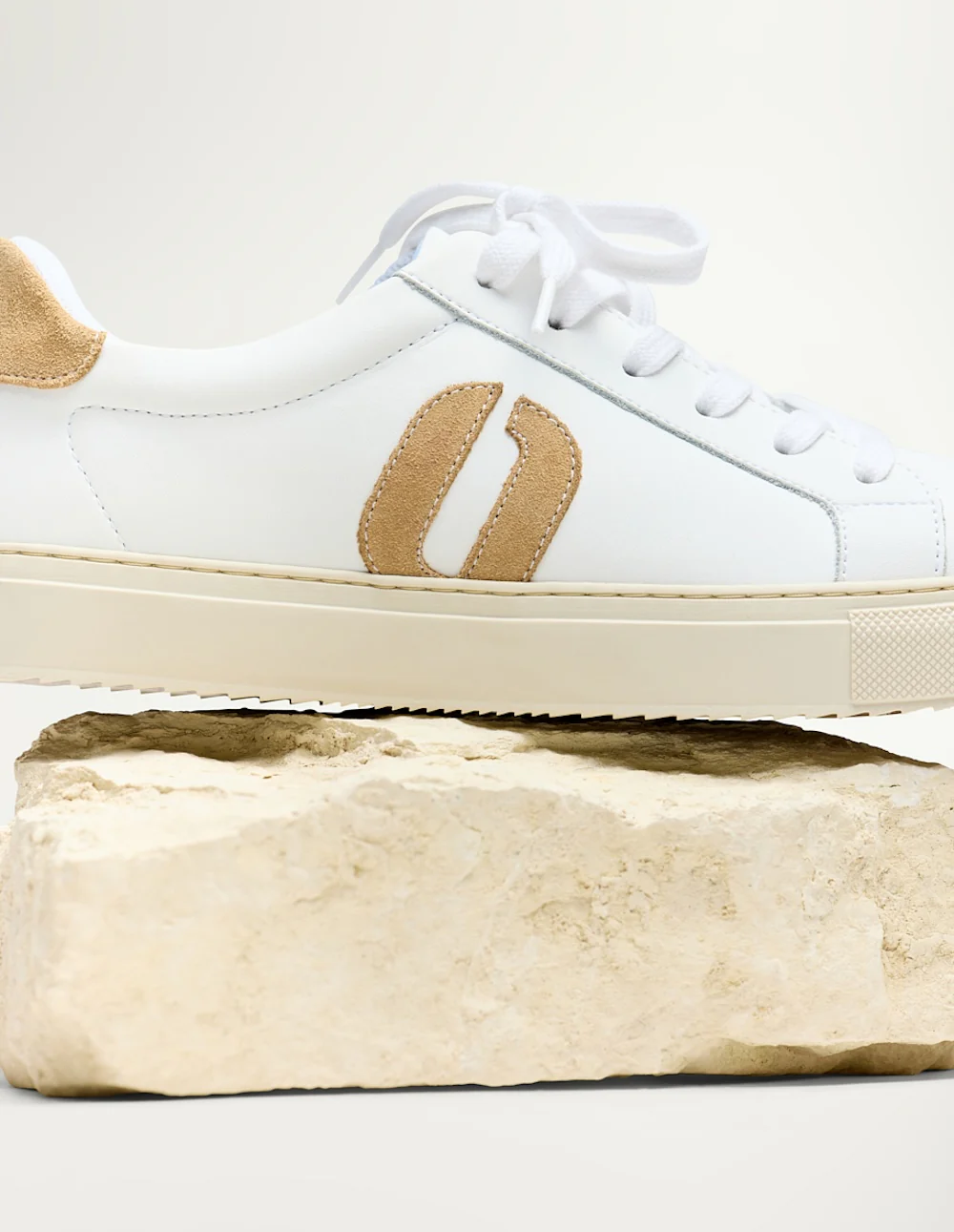 Baskets basses Gloria - Blanc beige - Image 6