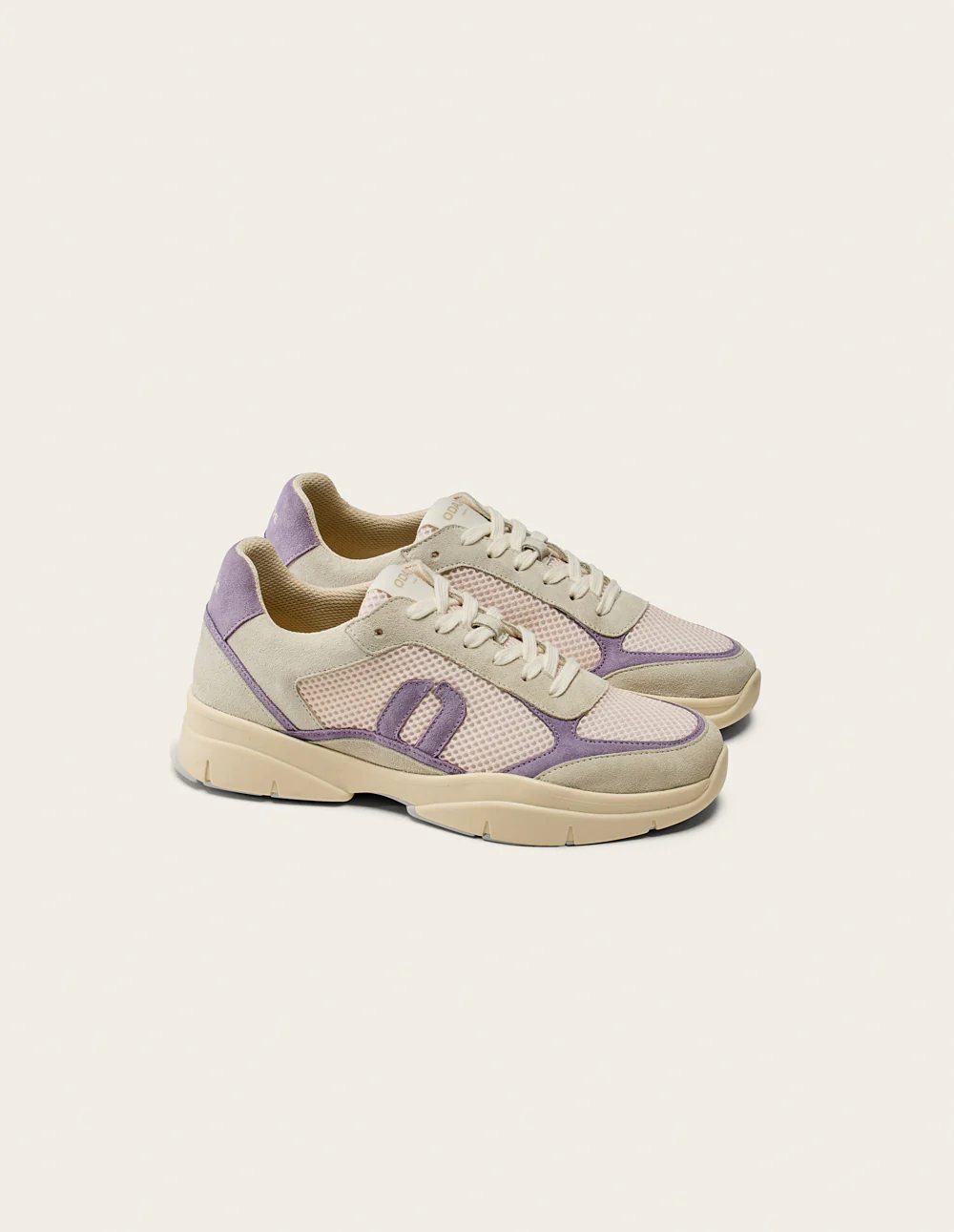 Baskets basses Larel - Ivoire lilas - Image 3