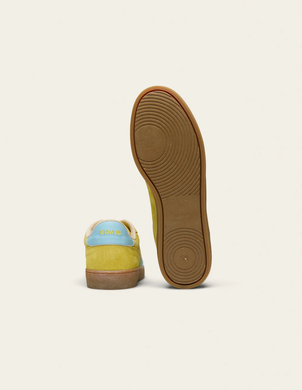 Baskets basses Lucia - Citron ciel - Image 7