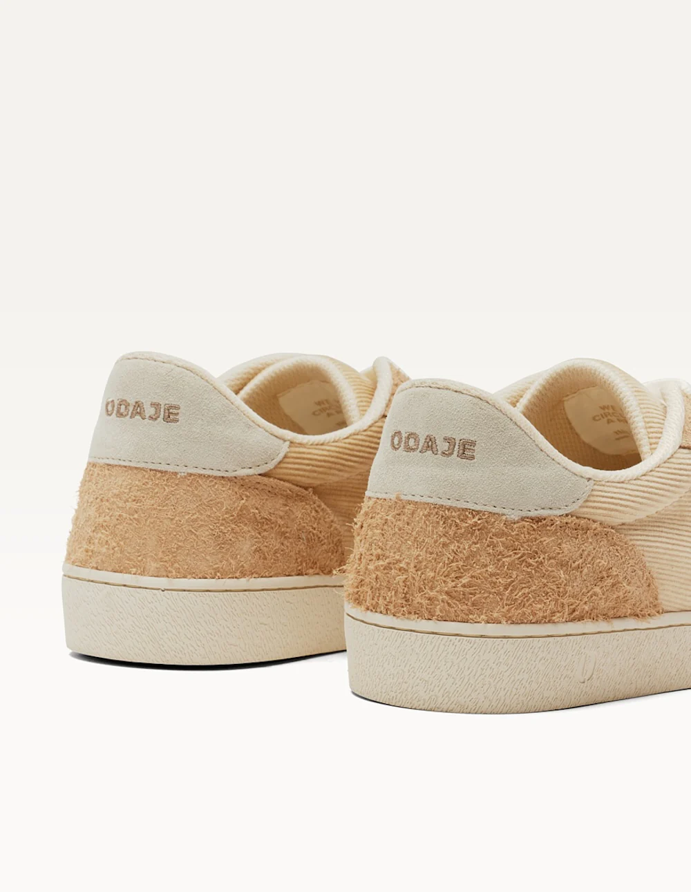 Baskets basses Lucia - Nude crème gris clair - Image 5