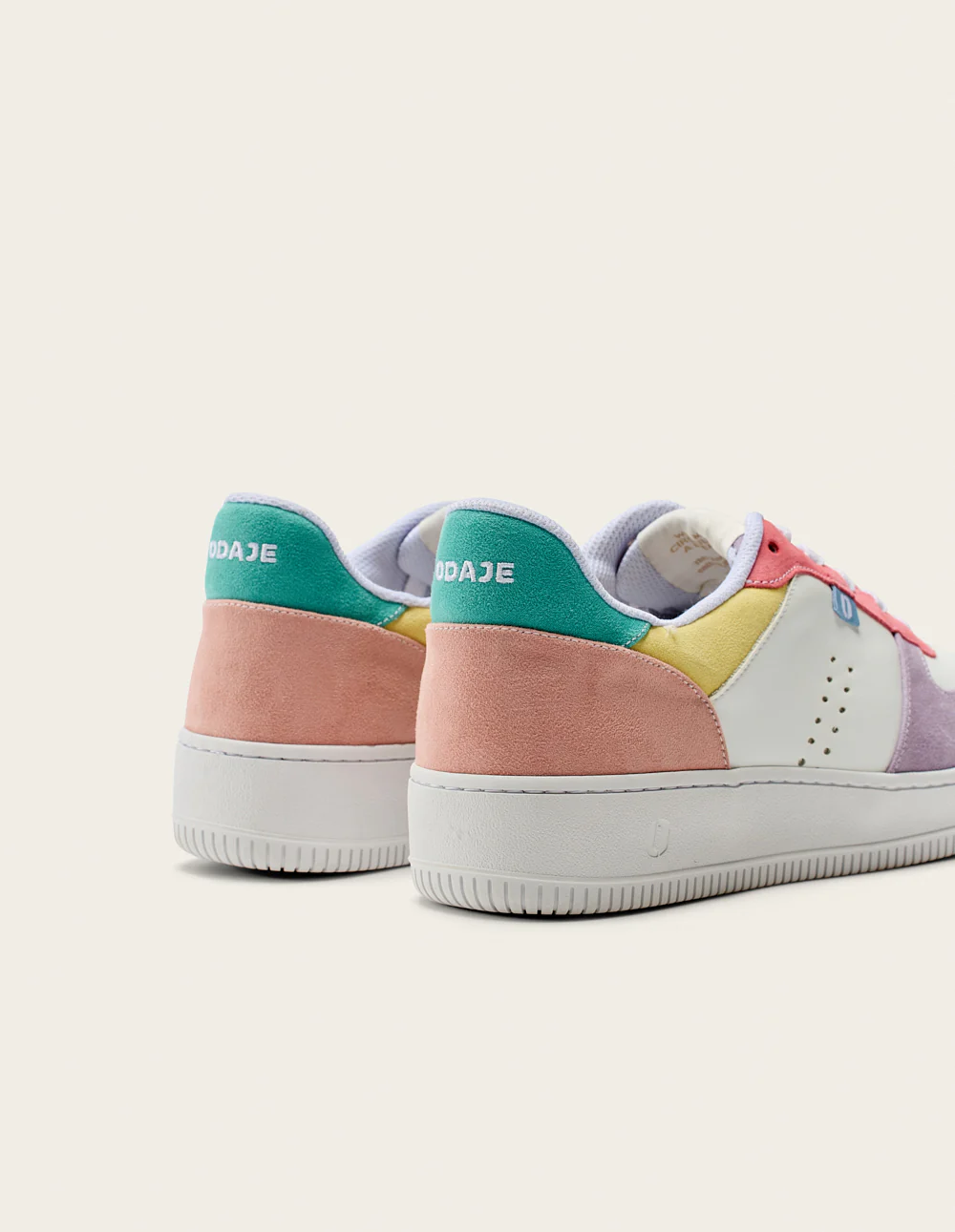 Baskets basses Maxence F - Lilas blanc rose - Image 6