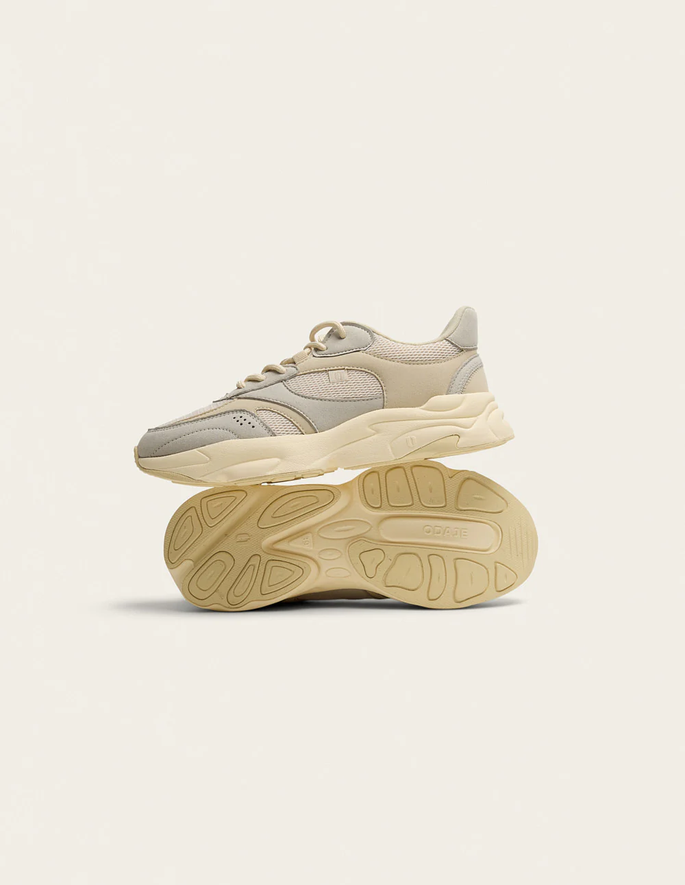 Baskets basses Nathanaelle - Beige - Image 5
