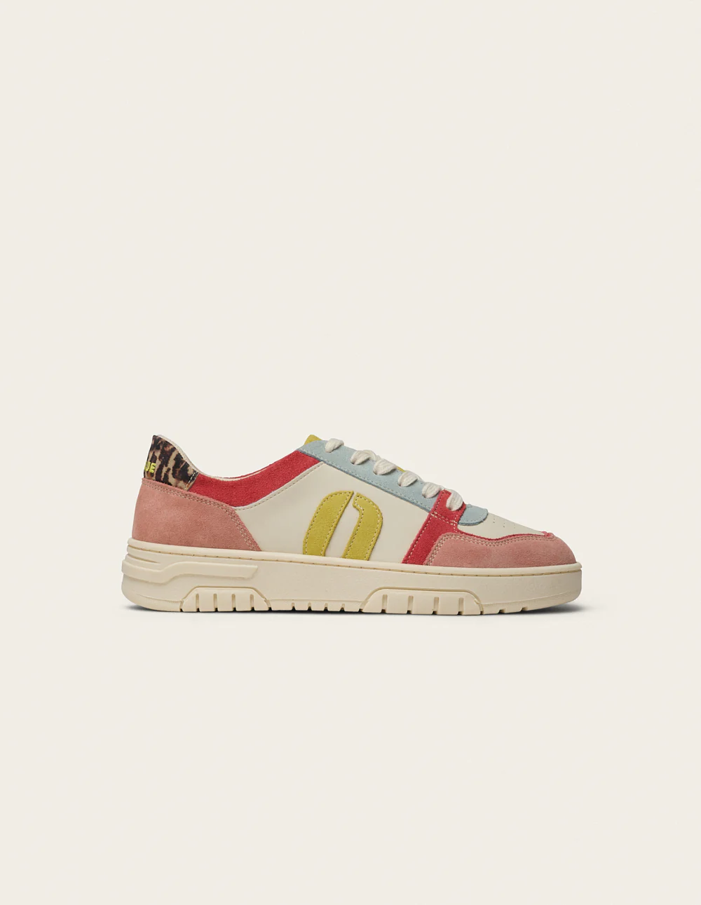 Baskets basses Nora - Rose ciel citron - Image 2