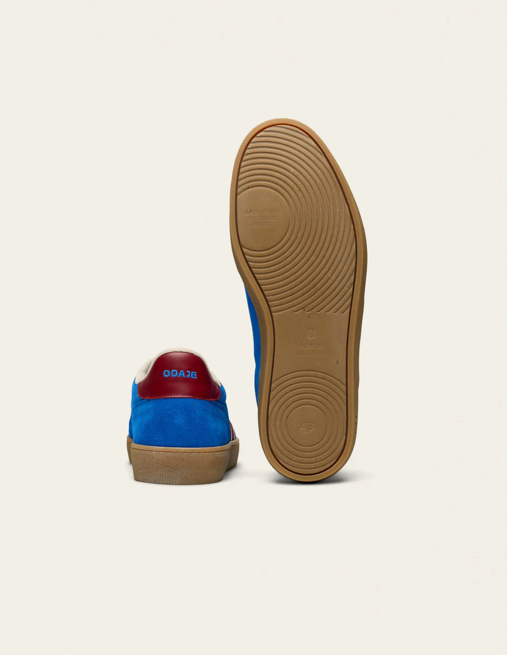 Baskets basses Pablo - Bleu bordeaux - Image 7