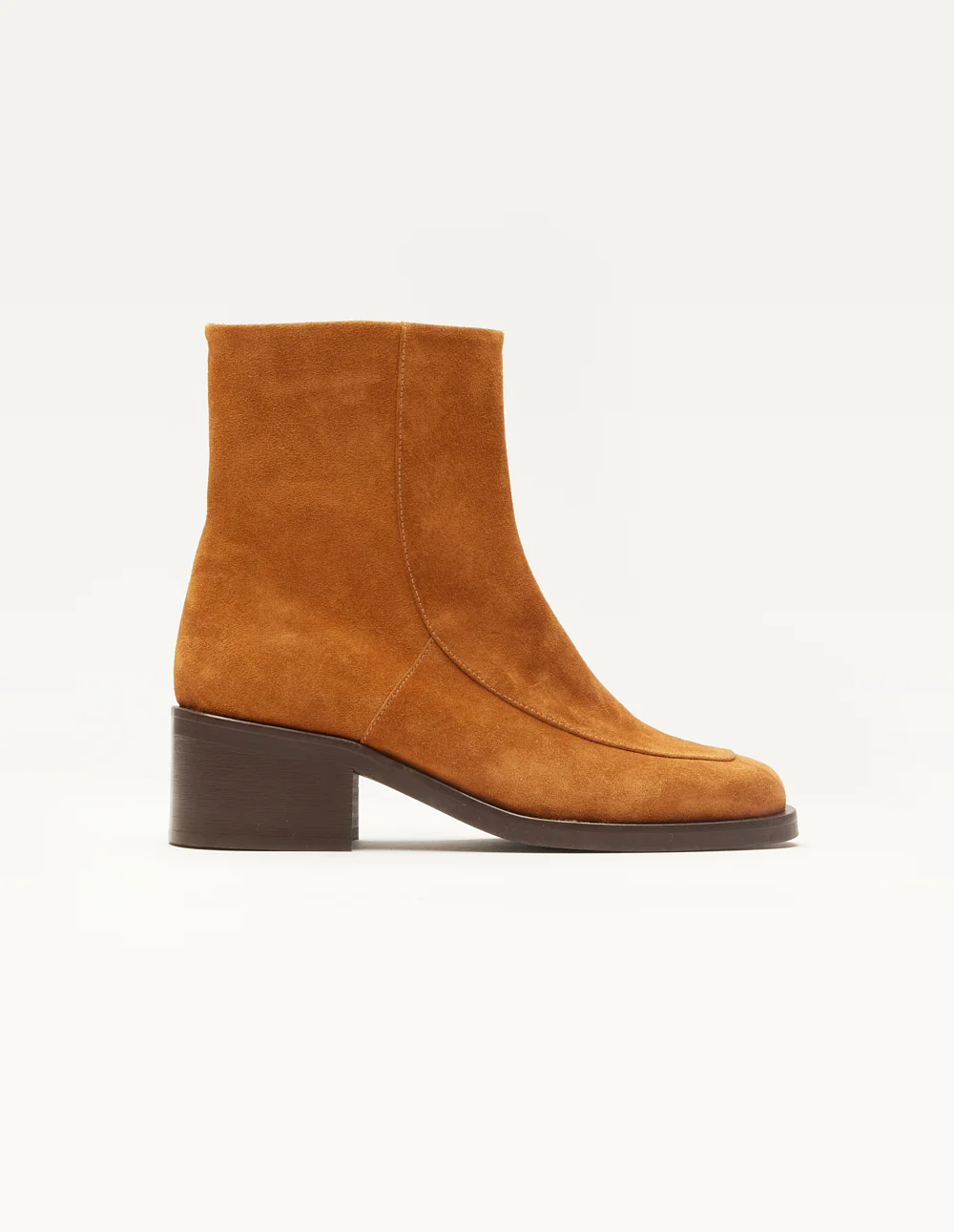 Bottines à talons Callie - Suède ambre