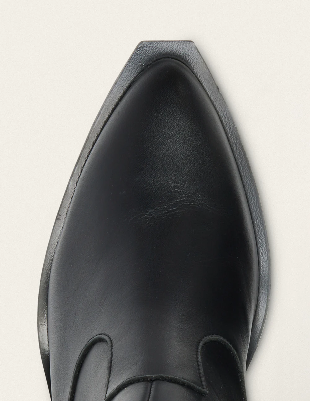 Bottines à talons Georgia - Cuir noir - Image 5