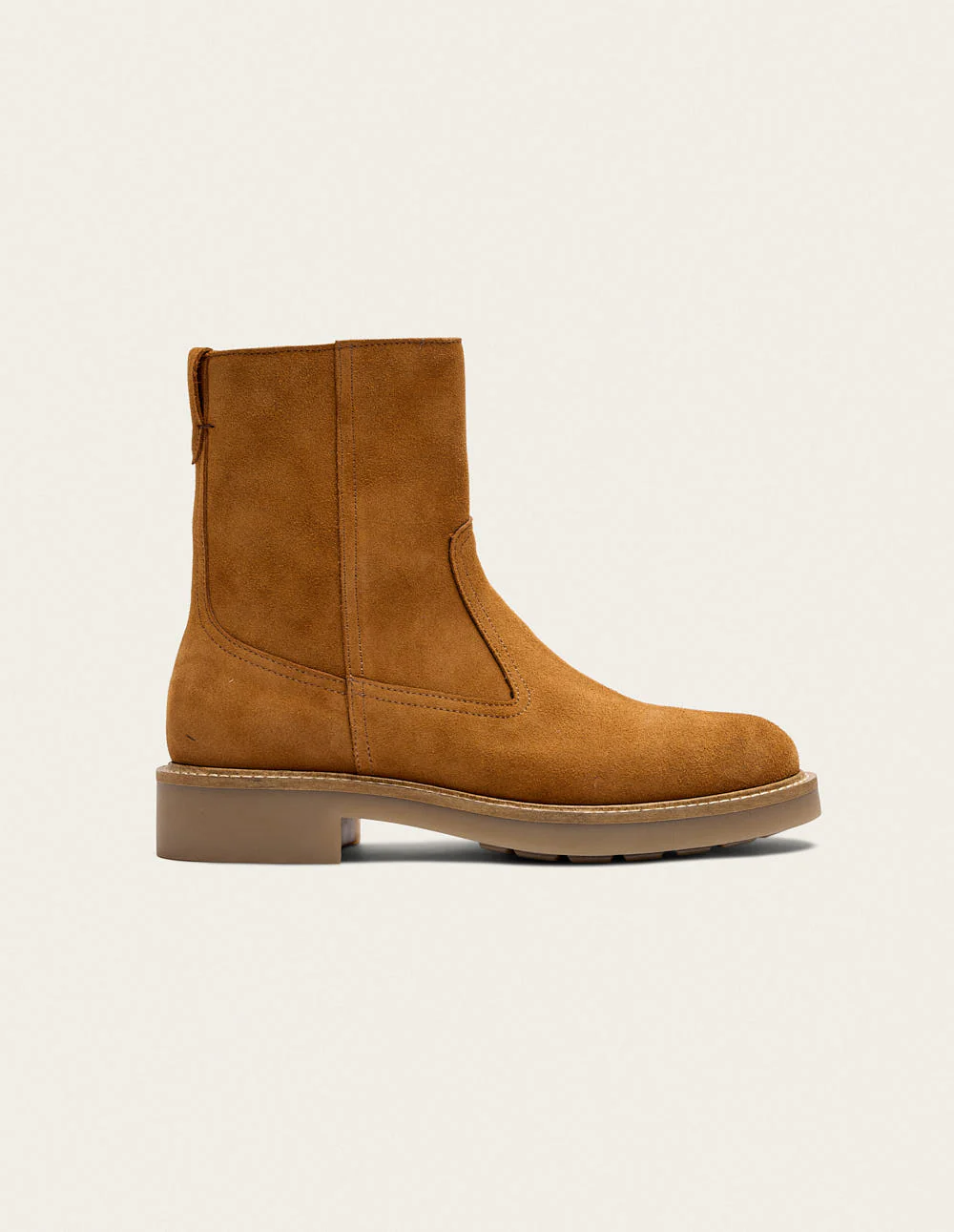 Bottines Aris - Suède ambre