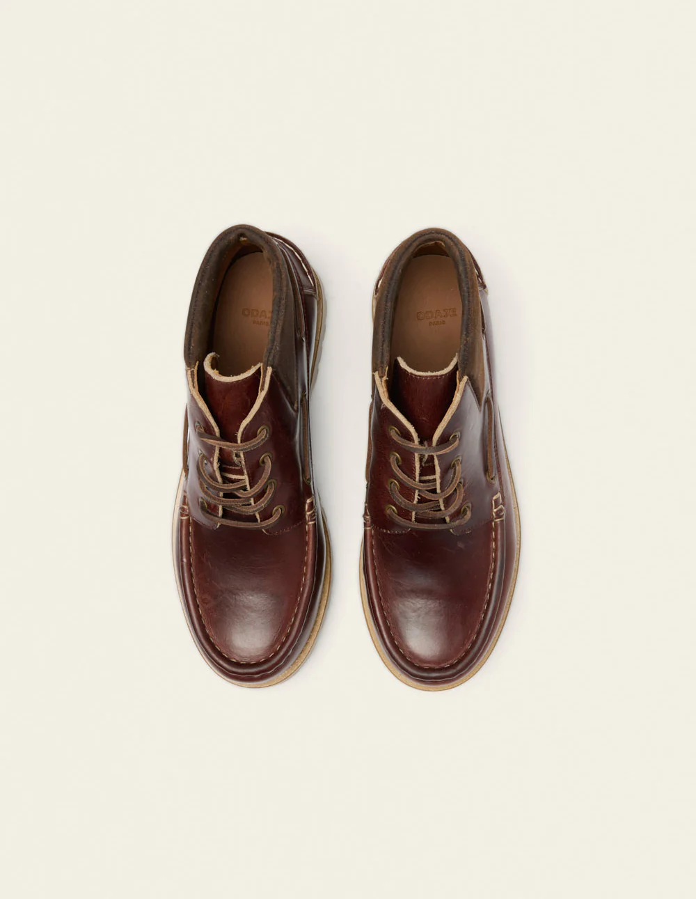 Bottines Dalvi - Cuir marron - Image 6