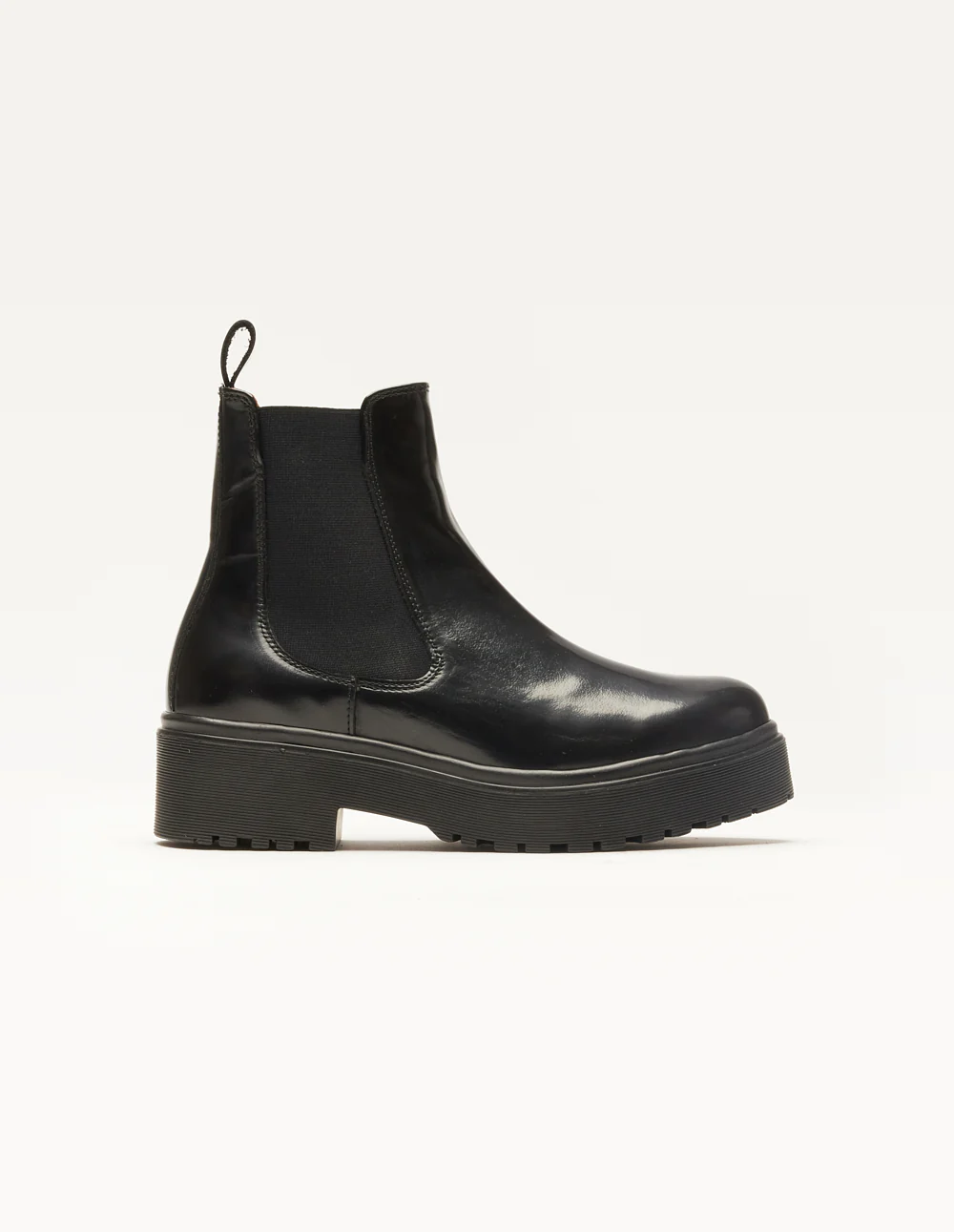 Bottines Flora - Cuir box noir