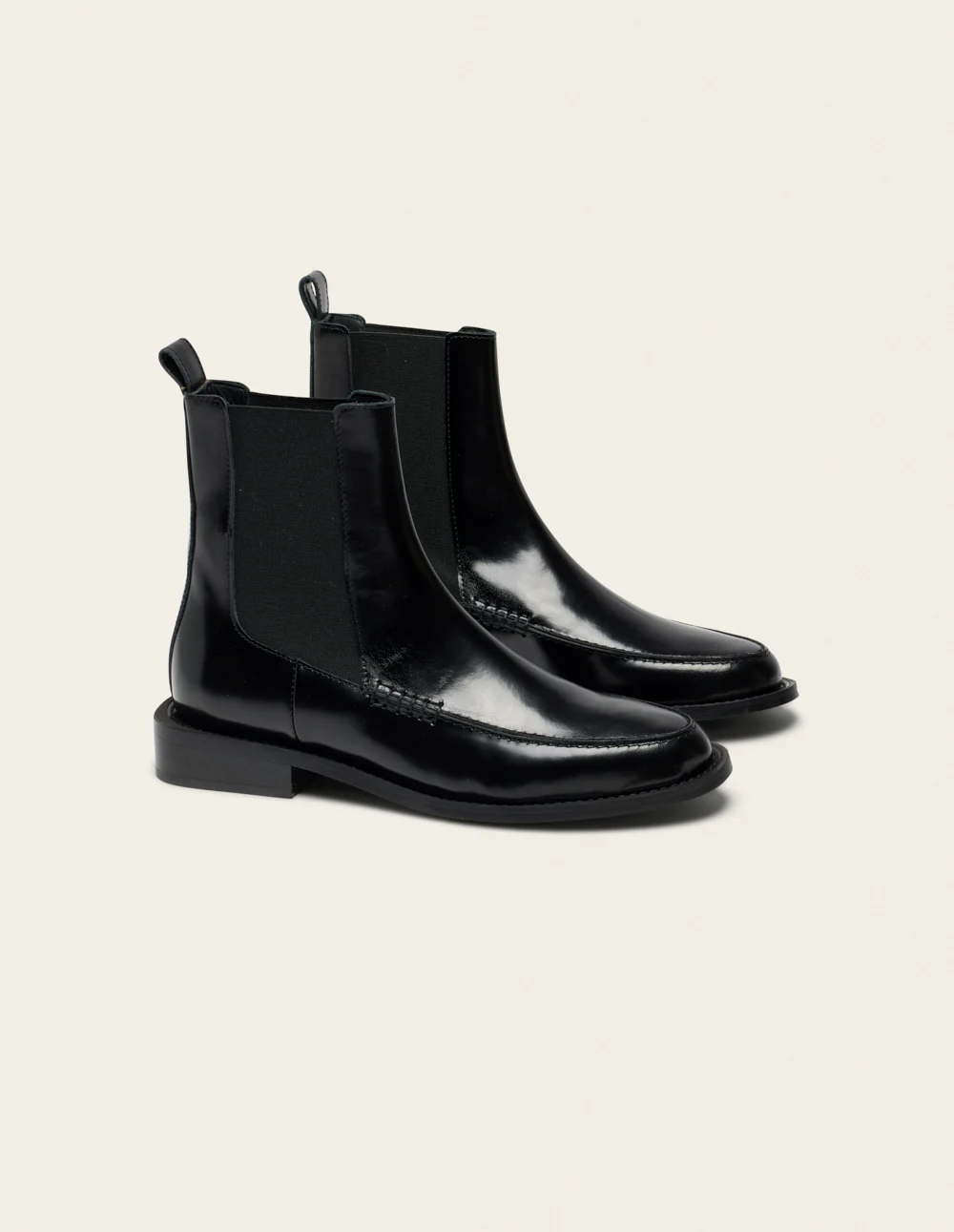 Bottines Iroz - Cuir box noir - Image 2