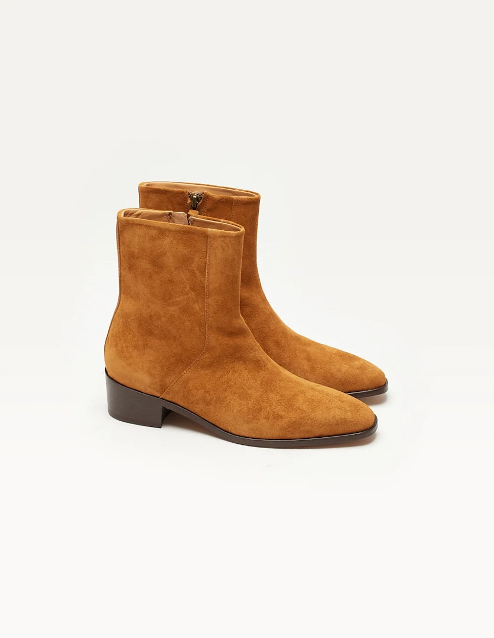 Bottines Sybille - Suède ambre - Image 2