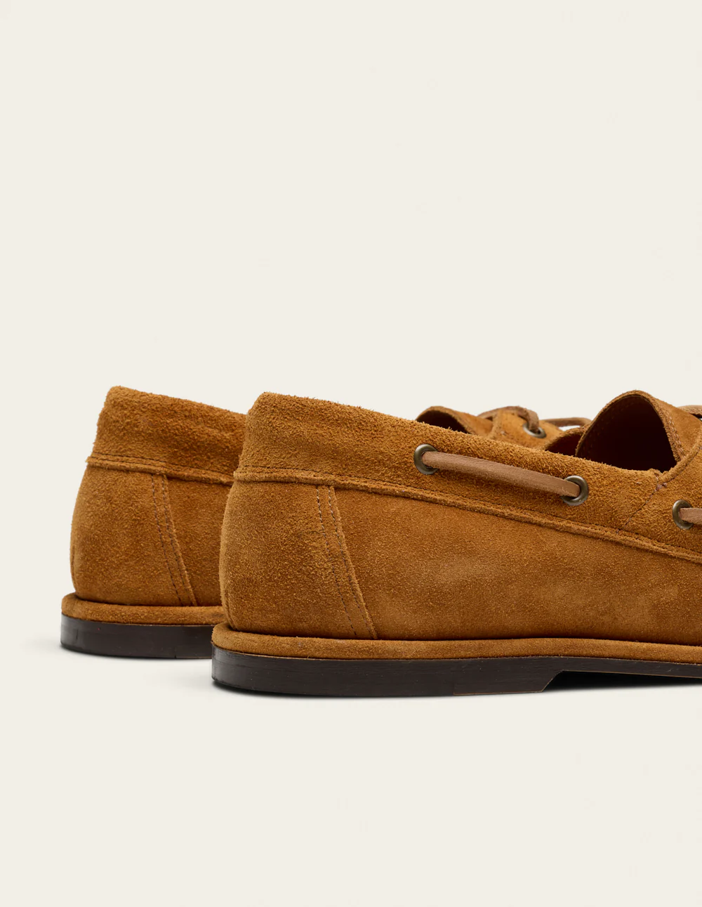 Chaussures Bateau Bosan - Suède ambre - Image 4