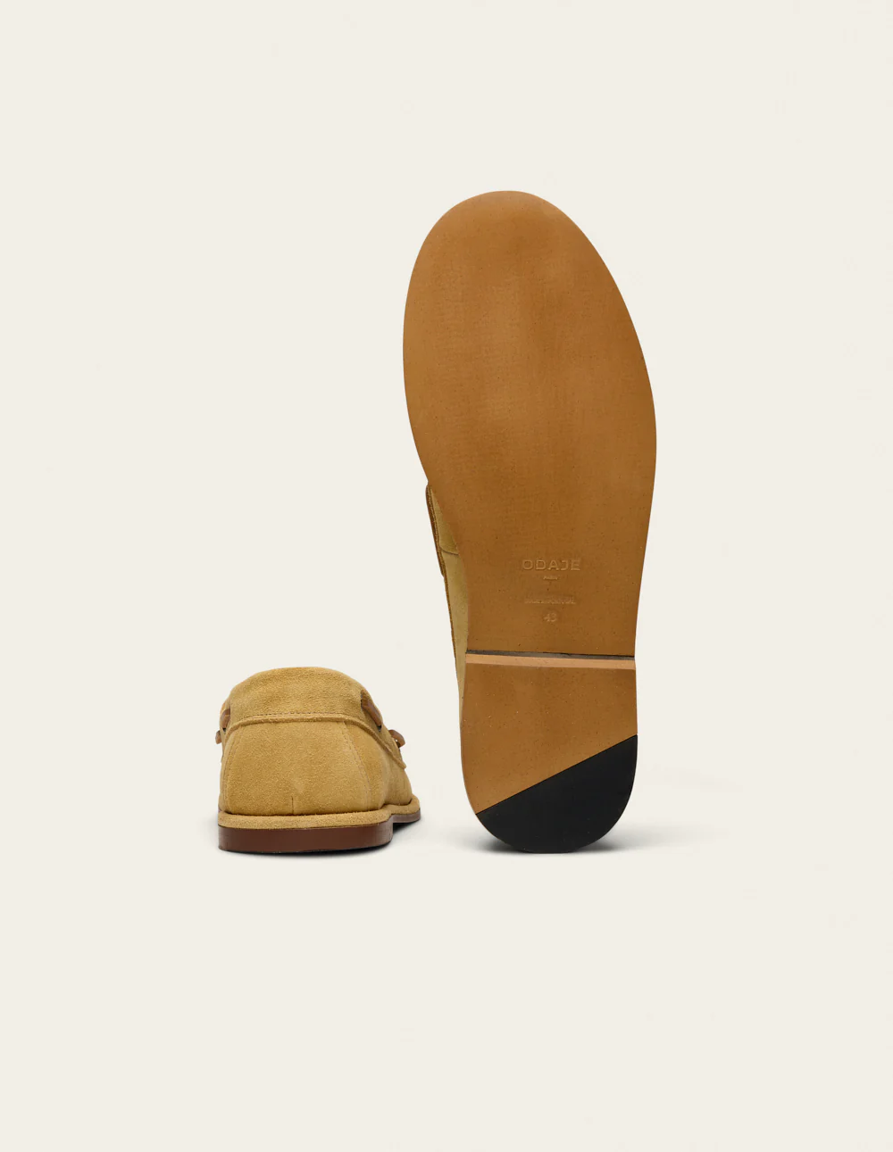 Chaussures Bateau Bosan - Suède beige - Image 7