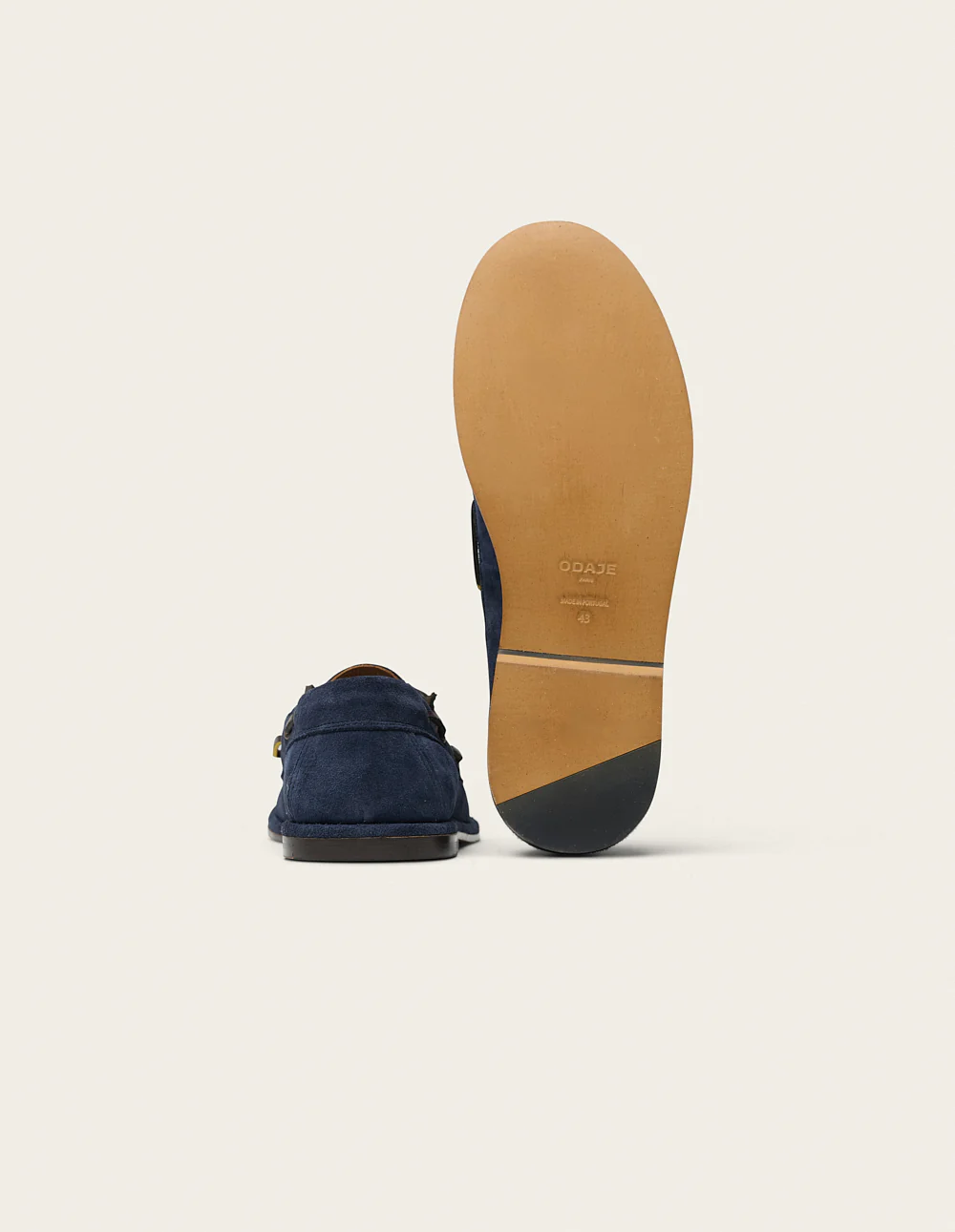 Chaussures Bateau Bosan - Suède marine - Image 7