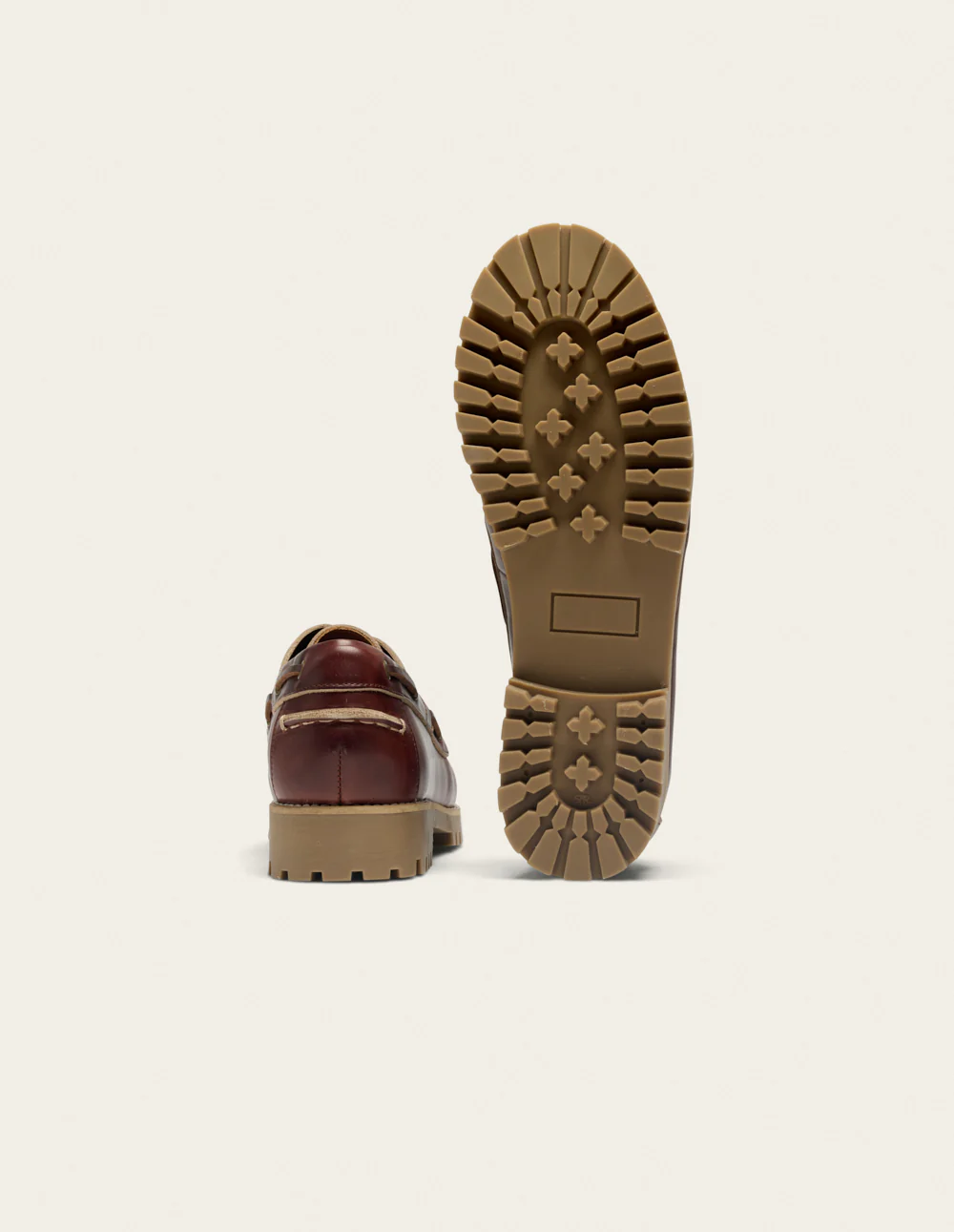 Chaussures Bateau Tom - Cuir marron foncé - Image 7