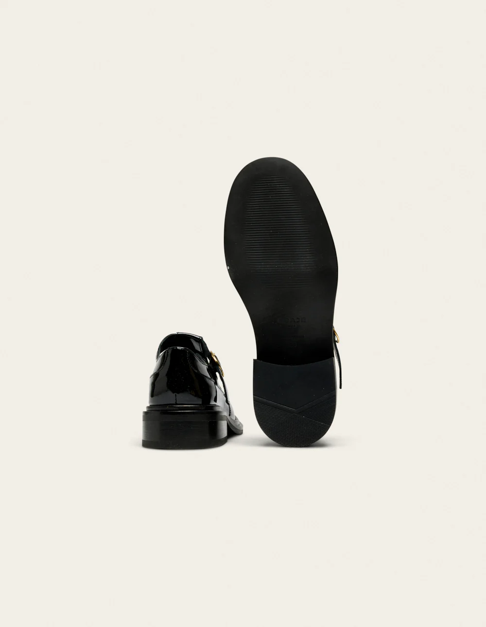 Derbies Tyria - Cuir verni noir - Image 7