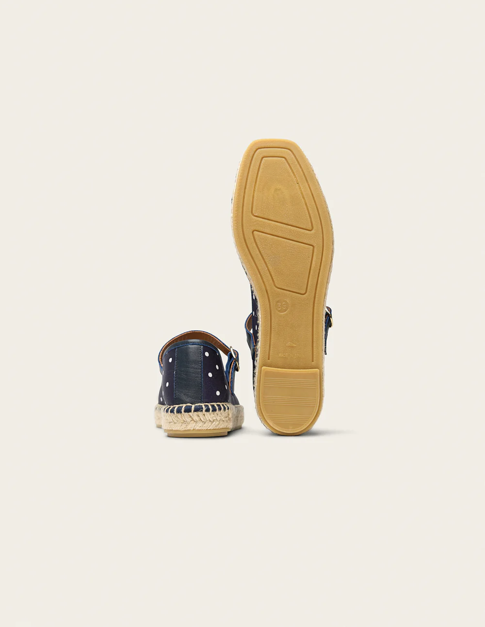 Espadrilles Bebi - Pois marine - Image 7