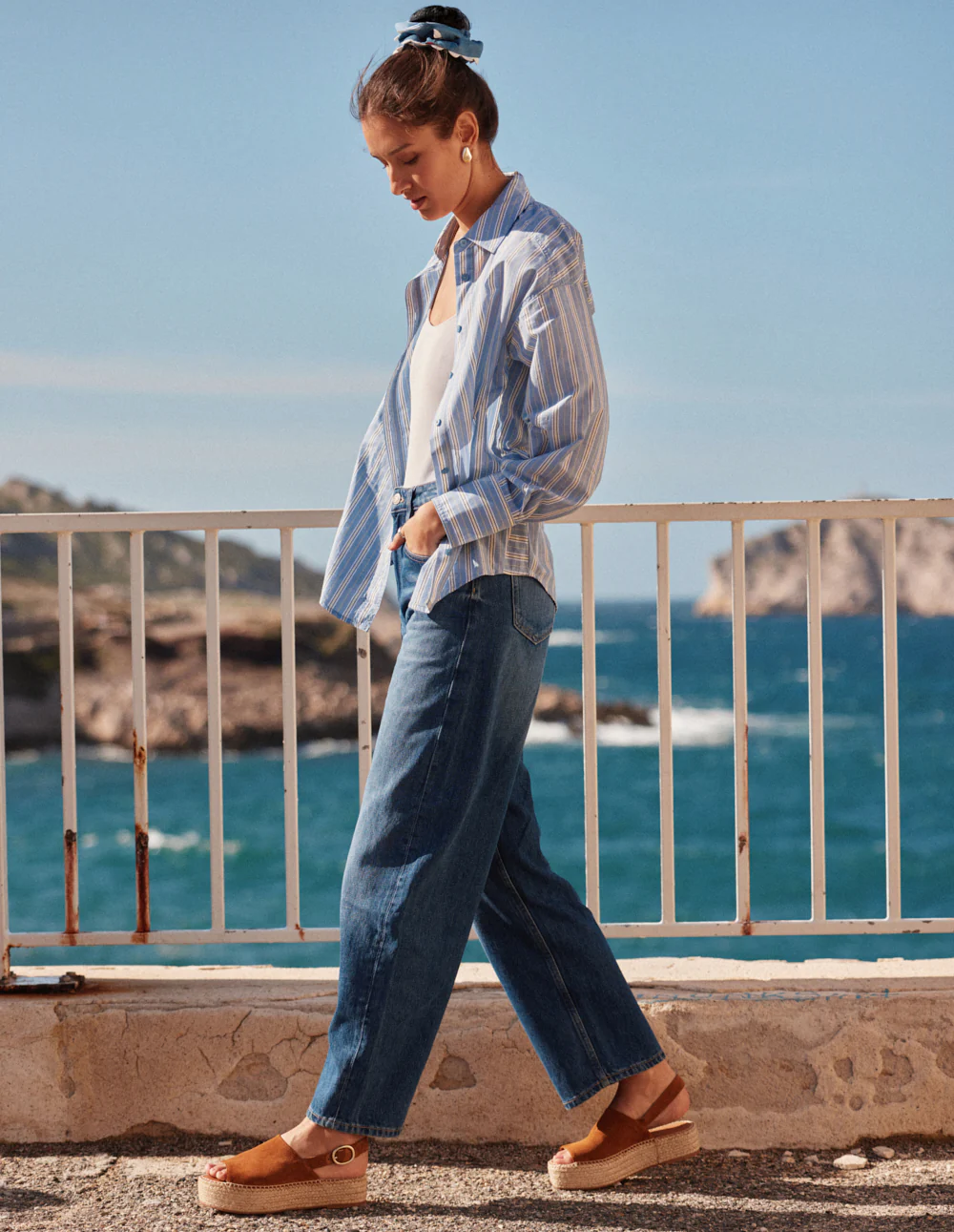 Espadrilles Maya - Suède ambre - Image 5