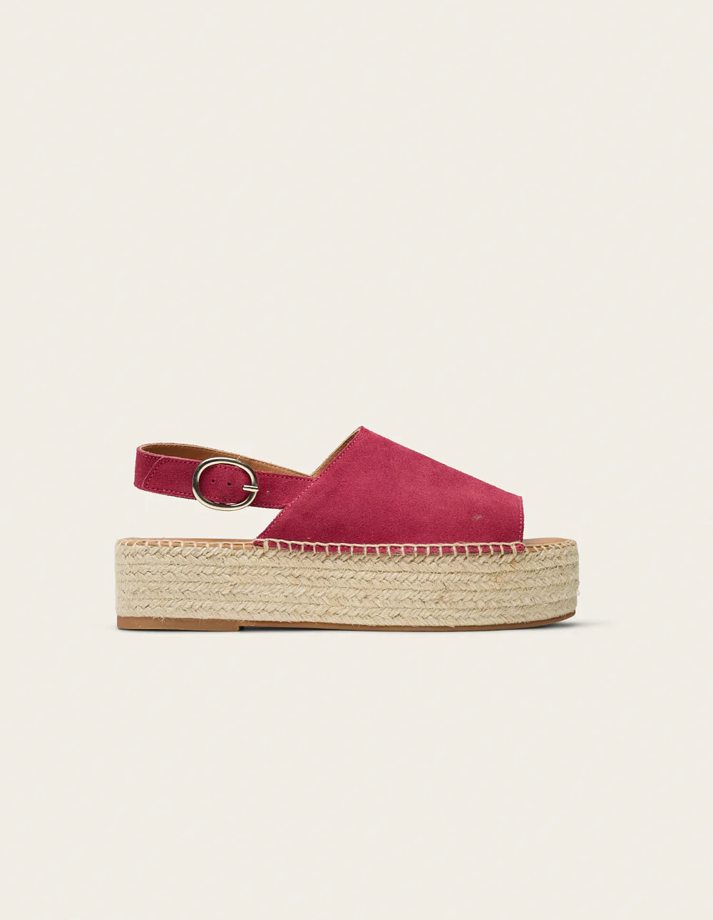 Espadrilles Maya - Suède pourpre