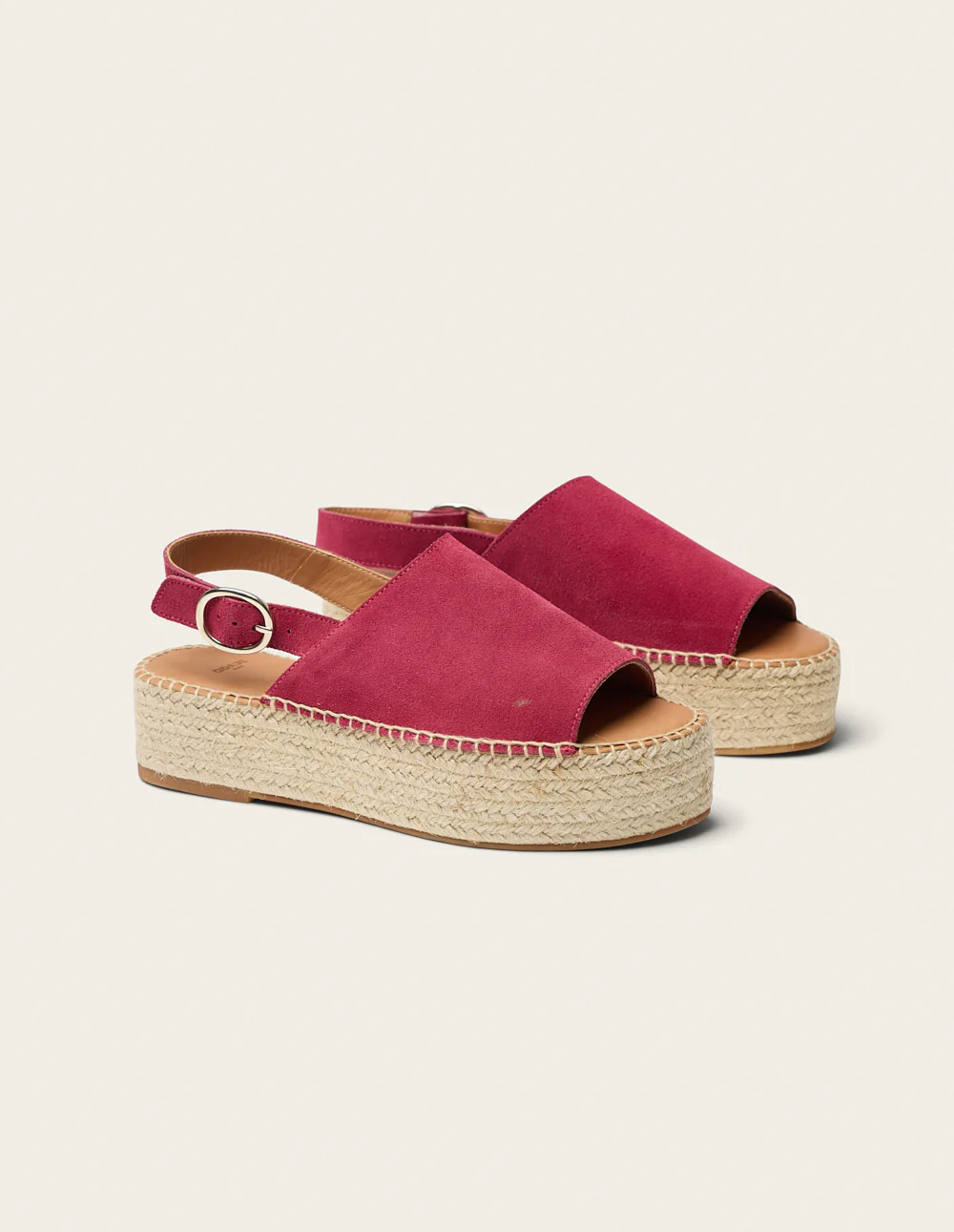 Espadrilles Maya - Suède pourpre - Image 2