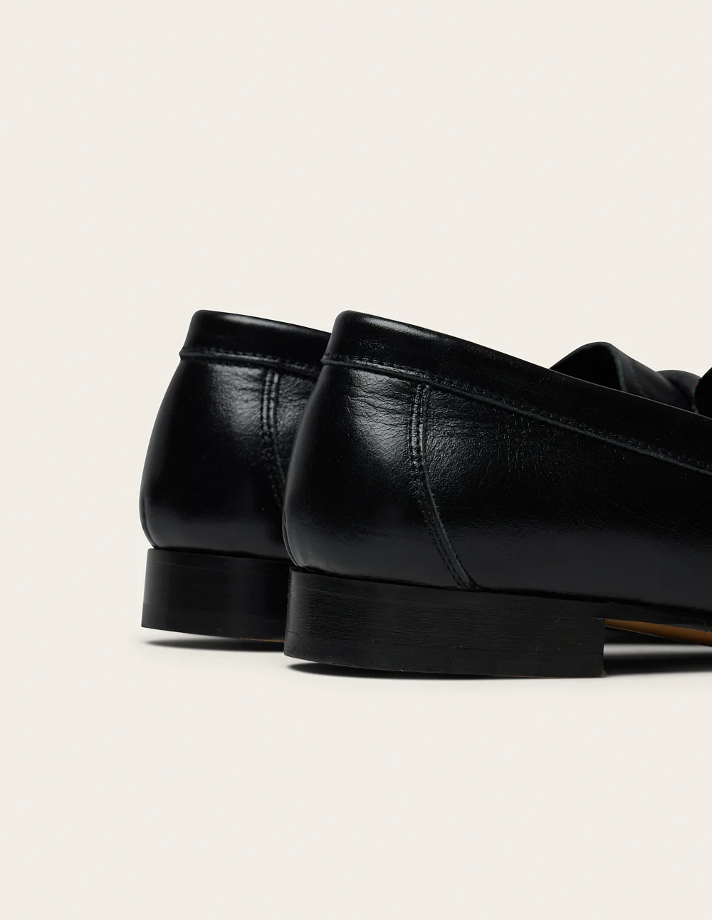 Mocassins Jylis - Cuir plissé noir - Image 5
