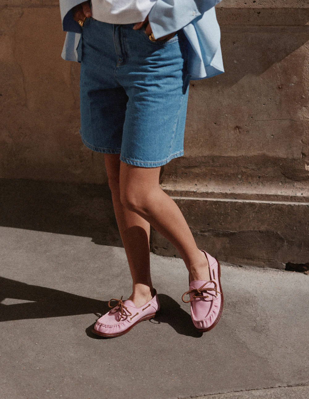 Mocassins Ovel - Nubuck rose - Image 4