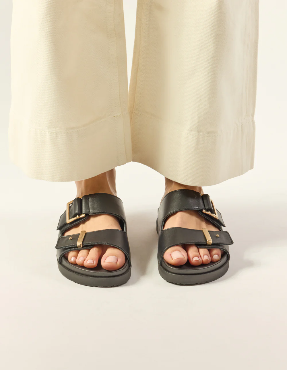 Mules Ampio - Cuir noir - Image 6