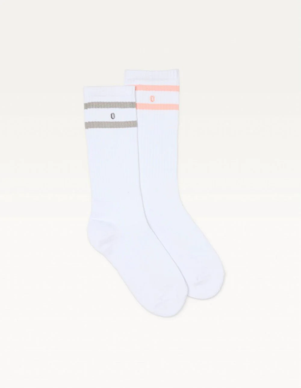 Pack de 2 Chaussettes - Sport gris rose