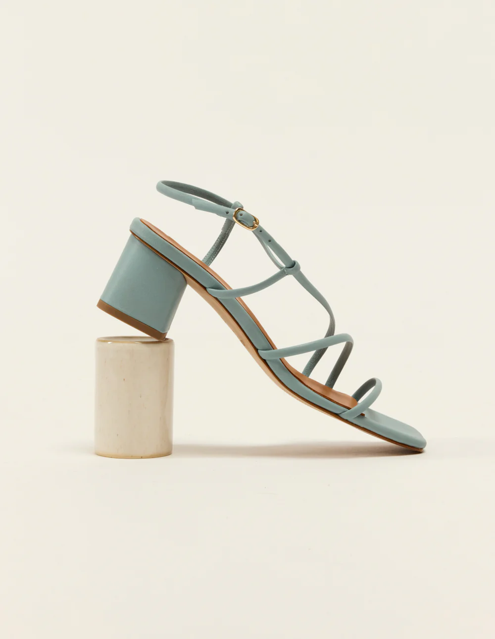 Sandales à talons Cola - Cuir ciel - Image 6