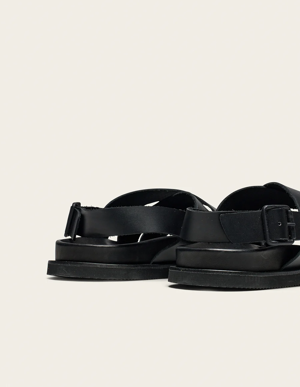 Sandales Davao - Cuir noir - Image 4